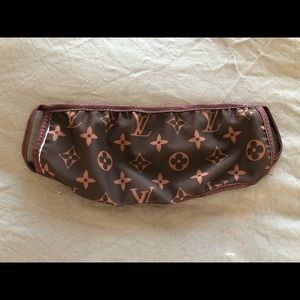 Louis Vitton Print Face Mask